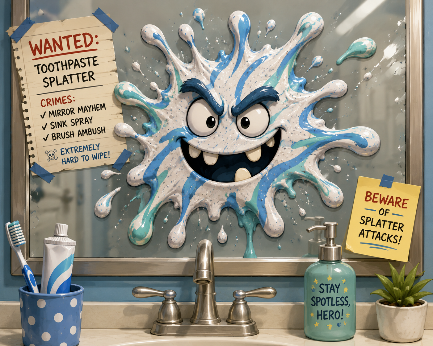 Bathroom Reset mission illustration